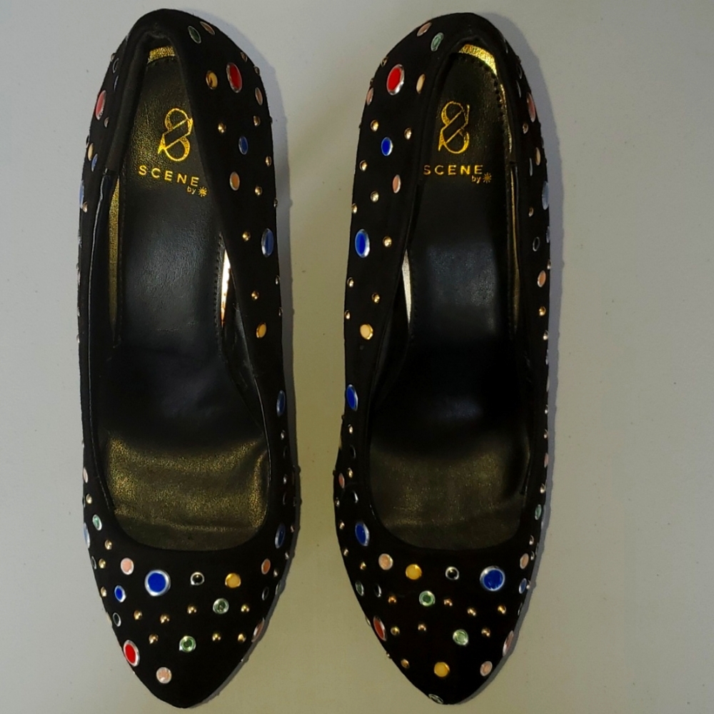 Brissa Scene Platform Stillettos, Women's Size 8.5 US